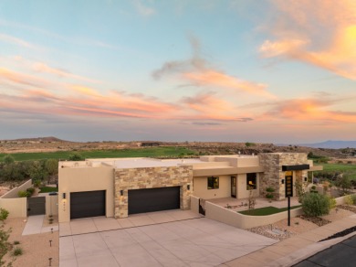Experience refined desert living in this stunning custom home on The Ledges Golf Club in Utah - for sale on GolfHomes.com, golf home, golf lot