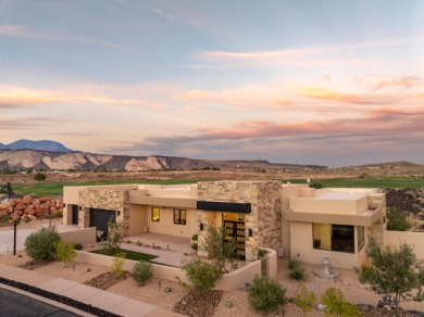 Experience refined desert living in this stunning custom home on The Ledges Golf Club in Utah - for sale on GolfHomes.com, golf home, golf lot