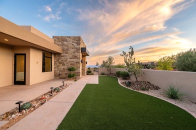 Experience refined desert living in this stunning custom home on The Ledges Golf Club in Utah - for sale on GolfHomes.com, golf home, golf lot