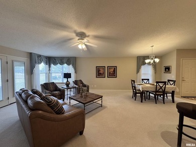 This duplex is located on fairway 15 at the Macomb Country Club on Macomb Country Club in Illinois - for sale on GolfHomes.com, golf home, golf lot