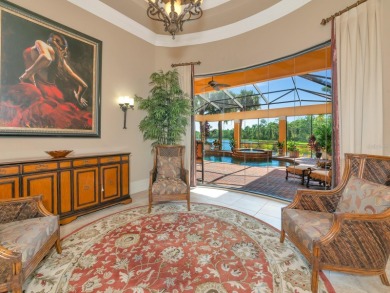 An incredible residence by John Cannon Homes situated on one of on The Concession Golf Club in Florida - for sale on GolfHomes.com, golf home, golf lot