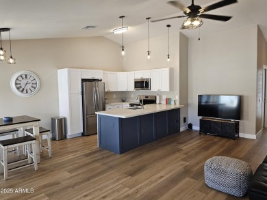 This beautifully updated single-story home is nestled on a on SunBird Golf Club in Arizona - for sale on GolfHomes.com, golf home, golf lot