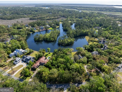 This remarkable lakefront lot spans just under one acre (0.90) on The King and Prince Golf Course, Home of the Hampton Club in Georgia - for sale on GolfHomes.com, golf home, golf lot