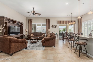 Immaculate 2-Bedroom + Den, 2.5-Bath Home with Open Floor Plan & on Tuscany Falls At Pebble Creek in Arizona - for sale on GolfHomes.com, golf home, golf lot