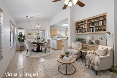 Welcome to this inviting single-story San Marino model in Sun on Highland Falls Golf Club in Nevada - for sale on GolfHomes.com, golf home, golf lot