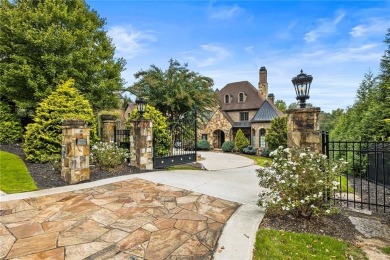 Perfectly set, overlooking the lake and the 18th Fairway at The on Manor Golf and Country Club in Georgia - for sale on GolfHomes.com, golf home, golf lot