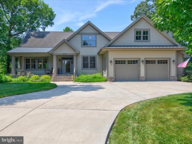 Seamlessly blending craftsman design, cottage cues, and relaxed on Cripple Creek Golf and Country Club in Delaware - for sale on GolfHomes.com, golf home, golf lot