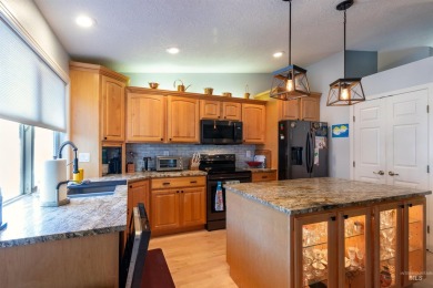 Welcome to 4023 N Bayou Lane, a serene and stylish single-level on Plantation Country Club in Idaho - for sale on GolfHomes.com, golf home, golf lot