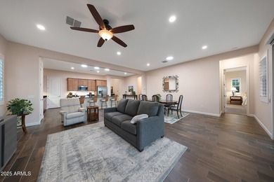 Highly desired 3-bedroom, 2.5-bath home with flex room is on Verrado Golf Club - Victory in Arizona - for sale on GolfHomes.com, golf home, golf lot