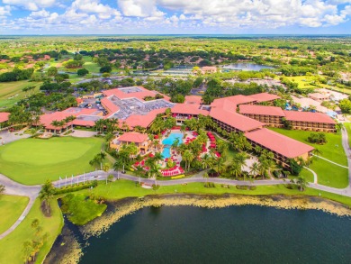 Unmatched, spectacular views of the lake and golf course await on PGA National Golf Club in Florida - for sale on GolfHomes.com, golf home, golf lot