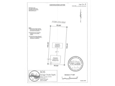 8/38  Cleared lot with water availability. Cert Letter of 3BR & on Captains Cove Golf and Yacht Club in Virginia - for sale on GolfHomes.com, golf home, golf lot