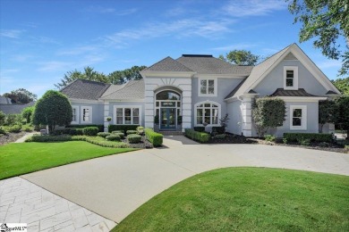 Sophisticated Entertainer's Retreat Overlooking Thornblade's on Thornblade Club in South Carolina - for sale on GolfHomes.com, golf home, golf lot