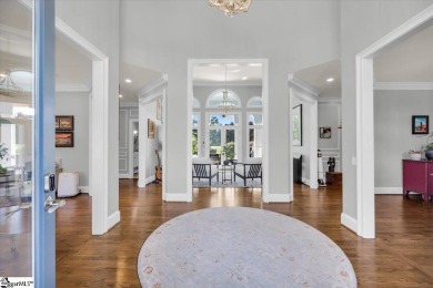 Sophisticated Entertainer's Retreat Overlooking Thornblade's on Thornblade Club in South Carolina - for sale on GolfHomes.com, golf home, golf lot