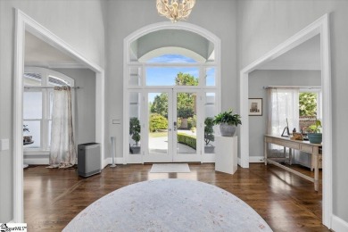 Sophisticated Entertainer's Retreat Overlooking Thornblade's on Thornblade Club in South Carolina - for sale on GolfHomes.com, golf home, golf lot