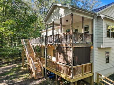 Welcome home to a beautifully updated retreat that truly checks on The Highlands Course at Lake Arrowhead in Georgia - for sale on GolfHomes.com, golf home, golf lot
