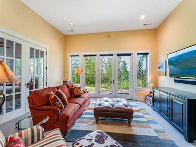 Craftsman-style Iron Horse residence perched above the 14th hole on Iron Horse Golf Club in Montana - for sale on GolfHomes.com, golf home, golf lot