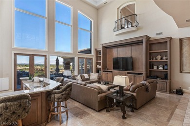 Magnificent custom home in guard/gated MacDonald Highlands with on Dragon Ridge Country Club in Nevada - for sale on GolfHomes.com, golf home, golf lot