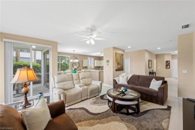 Experience resort-style living in this stunning 2-bedroom on Estero Country Club in Florida - for sale on GolfHomes.com, golf home, golf lot