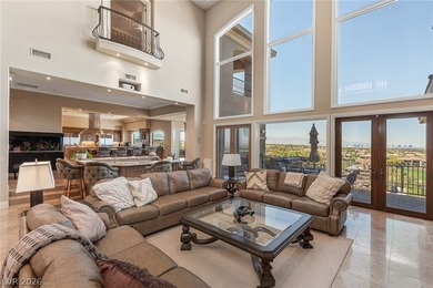 Magnificent custom home in guard/gated MacDonald Highlands with on Dragon Ridge Country Club in Nevada - for sale on GolfHomes.com, golf home, golf lot