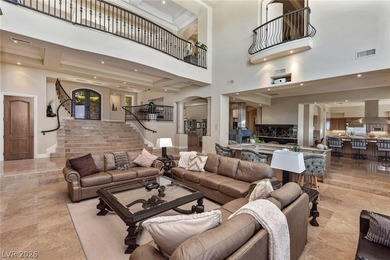 Magnificent custom home in guard/gated MacDonald Highlands with on Dragon Ridge Country Club in Nevada - for sale on GolfHomes.com, golf home, golf lot