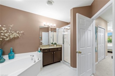 Experience resort-style living in this stunning 2-bedroom on Estero Country Club in Florida - for sale on GolfHomes.com, golf home, golf lot
