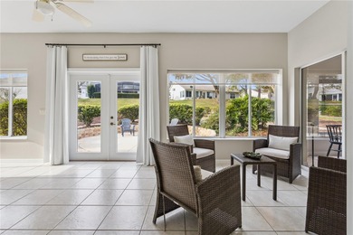 This beautiful 3BR,2B plus Air Conditioned Florida room has a on Plantation Golf Club in Florida - for sale on GolfHomes.com, golf home, golf lot