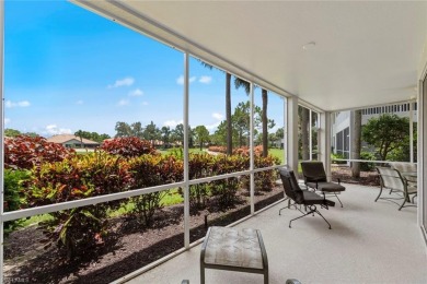 Experience resort-style living in this stunning 2-bedroom on Estero Country Club in Florida - for sale on GolfHomes.com, golf home, golf lot