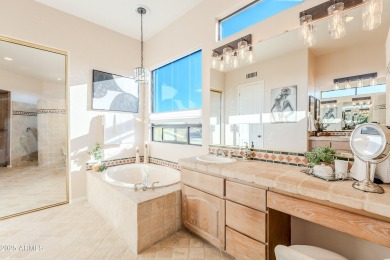 Perfectly positioned behind the private gates of Pinnacle Canyon on The Estancia Club in Arizona - for sale on GolfHomes.com, golf home, golf lot