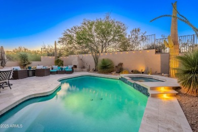 Perfectly positioned behind the private gates of Pinnacle Canyon on The Estancia Club in Arizona - for sale on GolfHomes.com, golf home, golf lot
