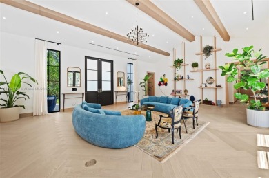 This new 5 BD, 5.5 BA masterpiece exudes luxury with high-end on Granada Golf Club in Florida - for sale on GolfHomes.com, golf home, golf lot
