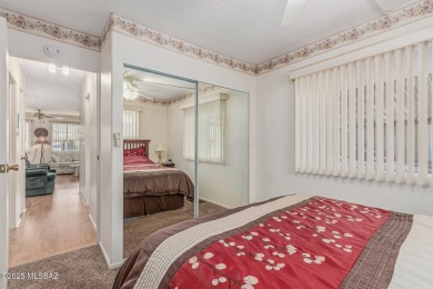 This 2 bedroom/2bath mobile home is immaculate and incredibly on Tucson Estates Golf Course in Arizona - for sale on GolfHomes.com, golf home, golf lot