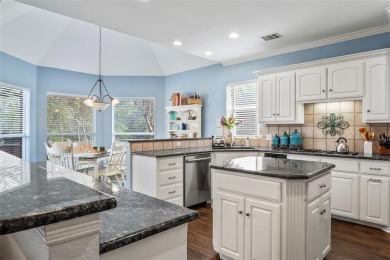Step inside this updated custom home to the warmth and flow of on Trophy Club of Dallas in Texas - for sale on GolfHomes.com, golf home, golf lot