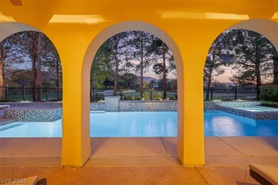 Experience elevated living in this exceptional estate located on Southern Highlands Golf Club in Nevada - for sale on GolfHomes.com, golf home, golf lot