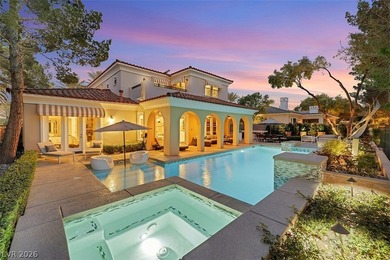 Experience elevated living in this exceptional estate located on Southern Highlands Golf Club in Nevada - for sale on GolfHomes.com, golf home, golf lot