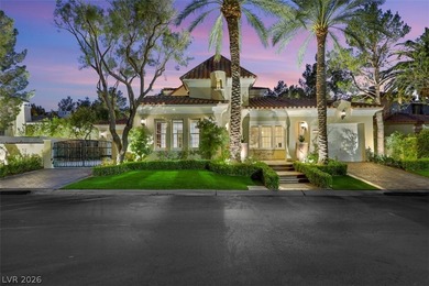 Experience elevated living in this exceptional estate located on Southern Highlands Golf Club in Nevada - for sale on GolfHomes.com, golf home, golf lot
