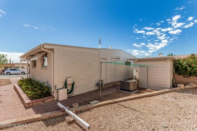 This 2 bedroom/2bath mobile home is immaculate and incredibly on Tucson Estates Golf Course in Arizona - for sale on GolfHomes.com, golf home, golf lot