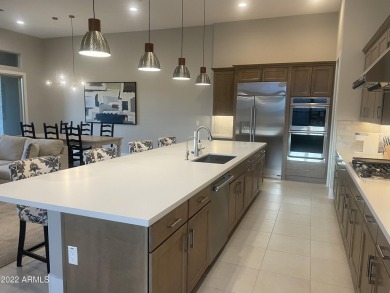 Experience refined desert living in this 2,093 sq ft, 3-bedroom on Rancho Manana Golf Club in Arizona - for sale on GolfHomes.com, golf home, golf lot