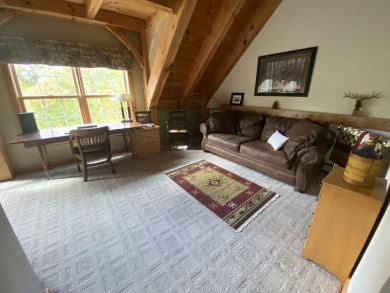 Remarkable 4 bedroom plus loft, 3 bath three-level post and beam on Mount Snow Golf Club in Vermont - for sale on GolfHomes.com, golf home, golf lot