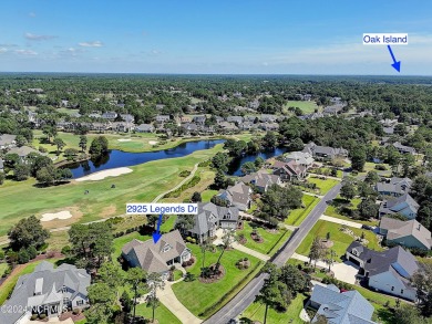 A truly spectacular Barker & Canady custom home is awaiting its on Members Club At St. James Plantation in North Carolina - for sale on GolfHomes.com, golf home, golf lot