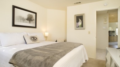 Nestled in the highly sought-after gated community of Palm on Palm Desert Resort Country Club in California - for sale on GolfHomes.com, golf home, golf lot