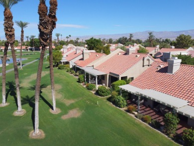 Nestled in the highly sought-after gated community of Palm on Palm Desert Resort Country Club in California - for sale on GolfHomes.com, golf home, golf lot
