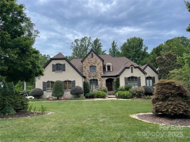 Stunning Private Estate on fairly flat lot overlooking over the on Firethorne Country Club in North Carolina - for sale on GolfHomes.com, golf home, golf lot
