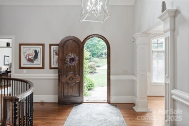 Stunning Private Estate on fairly flat lot overlooking over the on Firethorne Country Club in North Carolina - for sale on GolfHomes.com, golf home, golf lot