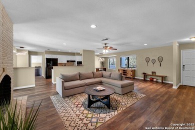 In the charming town of Hollywood Park sits 608 El Portal, a on The Club at Sonterra in Texas - for sale on GolfHomes.com, golf home, golf lot
