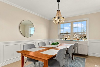 Welcome to this pristine 4-bedroom, 3.5 bathroom residence on WeaverRidge Golf Club in Illinois - for sale on GolfHomes.com, golf home, golf lot