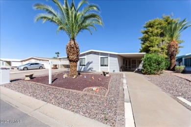 Charming 3-bedroom, 2-bath home located in the highly on Sun Lakes Country Club in Arizona - for sale on GolfHomes.com, golf home, golf lot