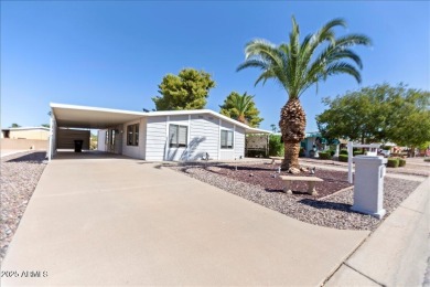 Charming 3-bedroom, 2-bath home located in the highly on Sun Lakes Country Club in Arizona - for sale on GolfHomes.com, golf home, golf lot