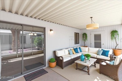 Charming 3-bedroom, 2-bath home located in the highly on Sun Lakes Country Club in Arizona - for sale on GolfHomes.com, golf home, golf lot