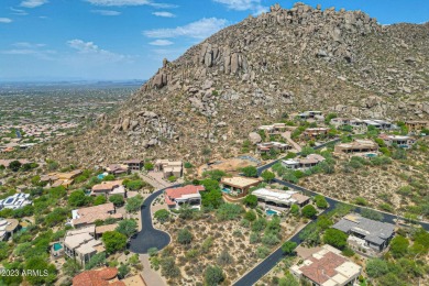 Stunning scenery awaits from this custom homesite located in the on Troon Country Club in Arizona - for sale on GolfHomes.com, golf home, golf lot