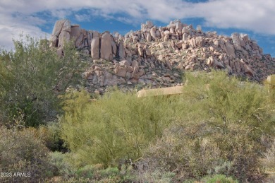 Stunning scenery awaits from this custom homesite located in the on Troon Country Club in Arizona - for sale on GolfHomes.com, golf home, golf lot